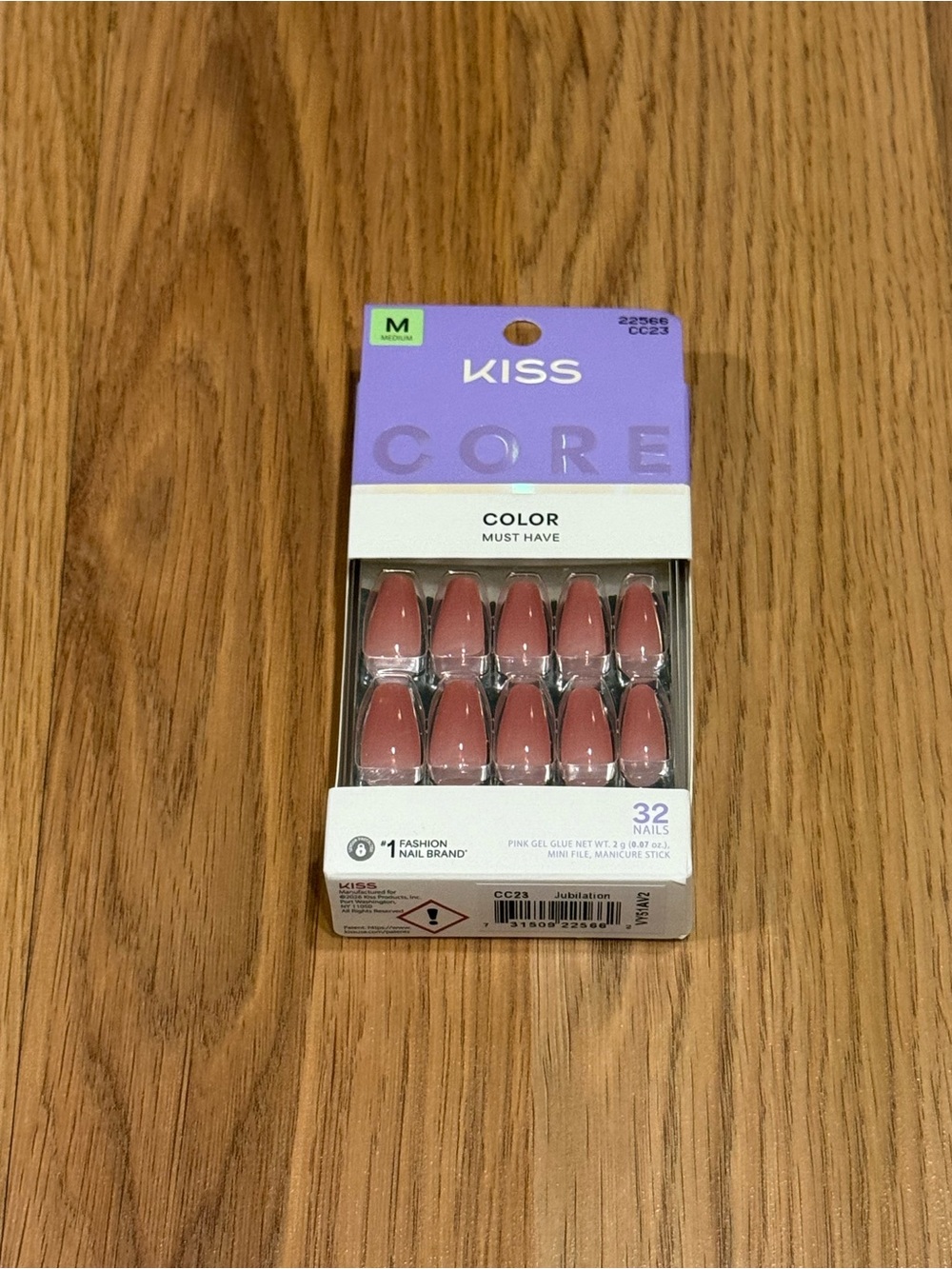 5 for $25 item 🌺 Kiss Core Press-On Nails Must Have Jubilation